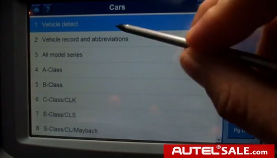 Autel-DS708-Mercedes-S430-Airmatic-Suspension-4
