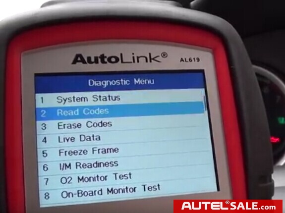 Engine ABS SRS Faults Diagnosis in Honda 2005 by AUTEL AL619-3