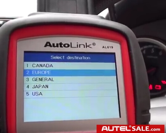 Engine ABS SRS Faults Diagnosis in Honda 2005 by AUTEL AL619-7