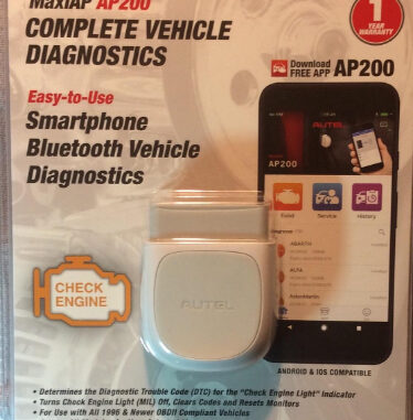 AUTEL AP200 Bluetooth OBD2 Android iPhone Diagnostic Scanner Tool Fits CHRYSLER 