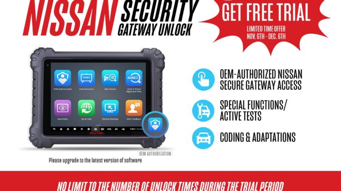 Nissan Security Gateway Unlock