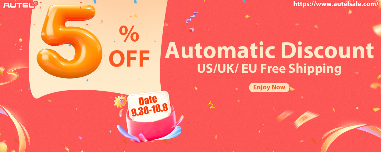 automatic 5% off